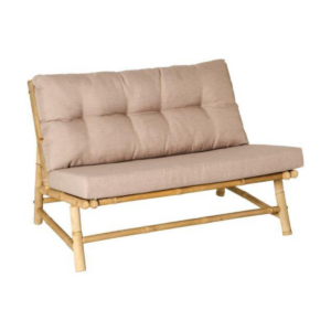 Bamboo lounge sófi m/ sessu l:110h:76cm