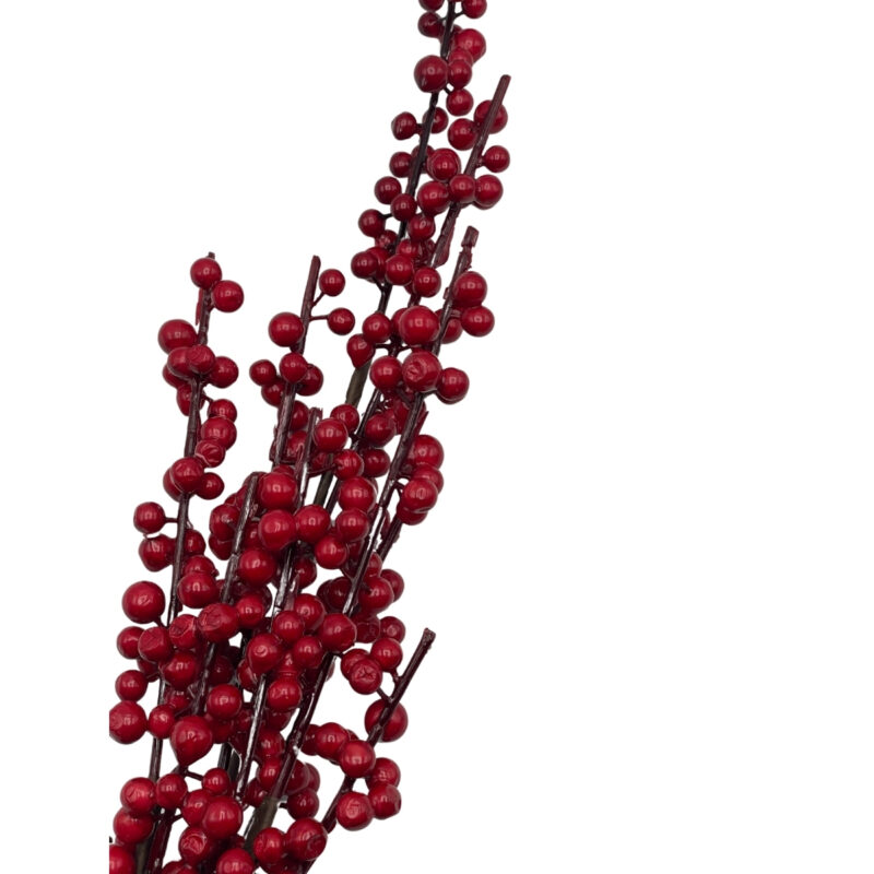 Ilex - grein m/rauðum berjum h:91cm - Image 2