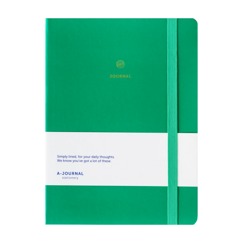 A. Journal - Notebook, Emerald green