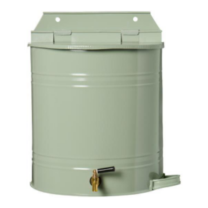 Vatnstankur á vegg m/ krana,  10,5L