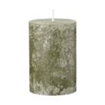 RUSTIC - Kubbakerti, olive green 10x6.8cm