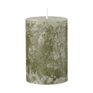 RUSTIC - Kubbakerti, olive green 10x6.8cm