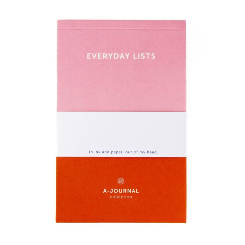 A. Journal - Notepad, pink red