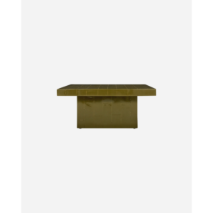 BRICK - Sófaborð, mustard 100x100cm