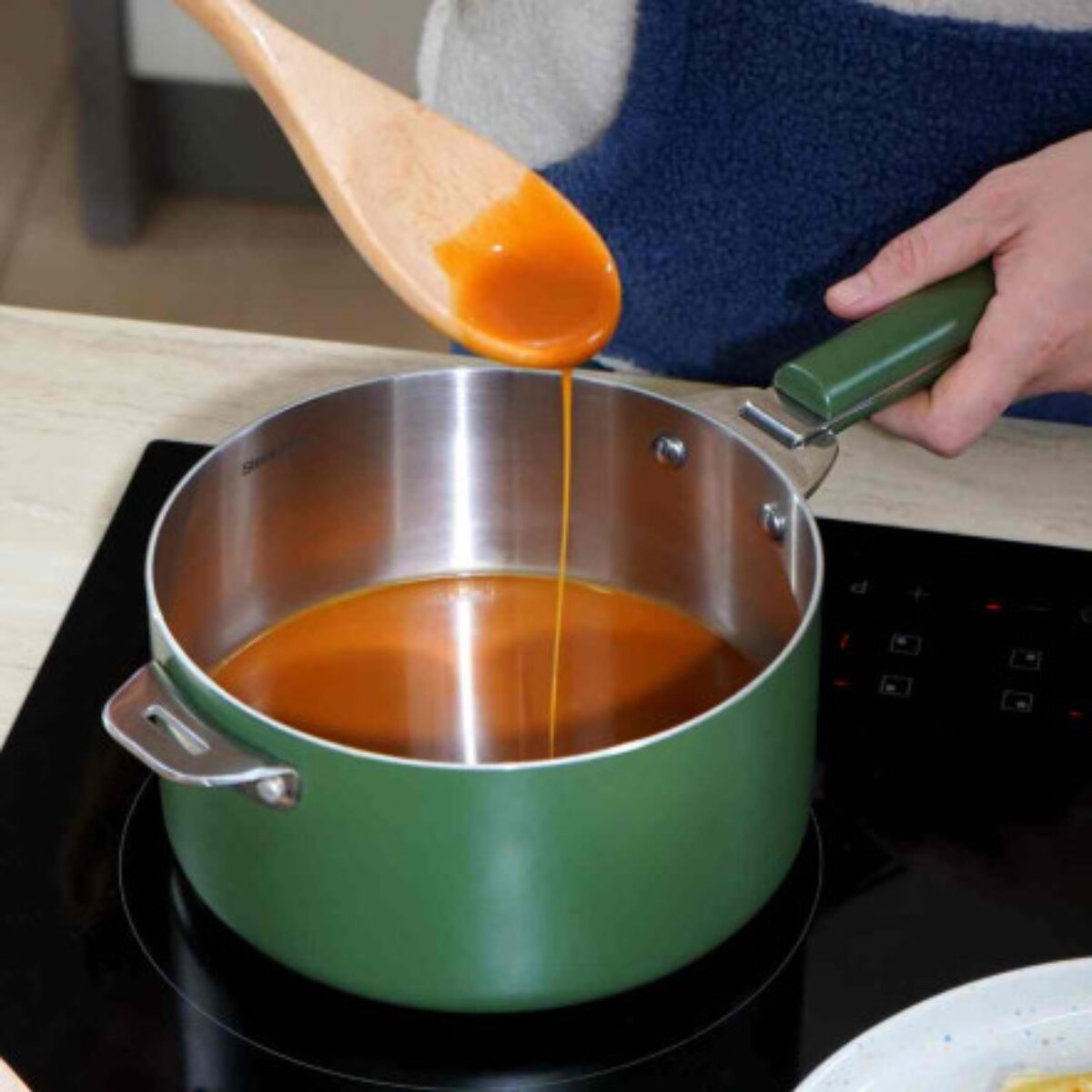 COOKUT - Stálpottur, 20cm grænn - Image 3