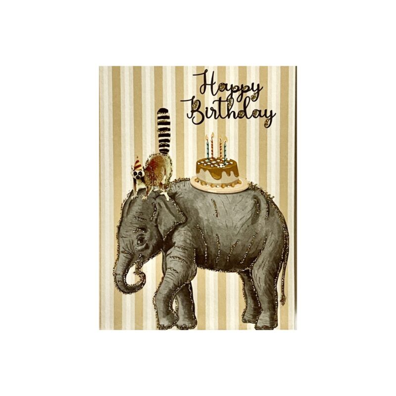 Kort - "Happy birthday"