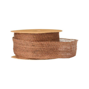 Jute gjafaborði, 5m mocca