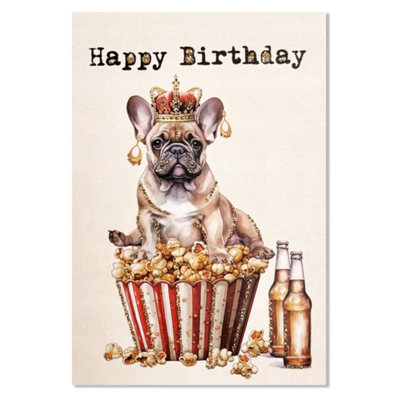 Kort - Happy Birthday dog