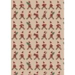 Gjafapappír - Santa's helpers,  5m