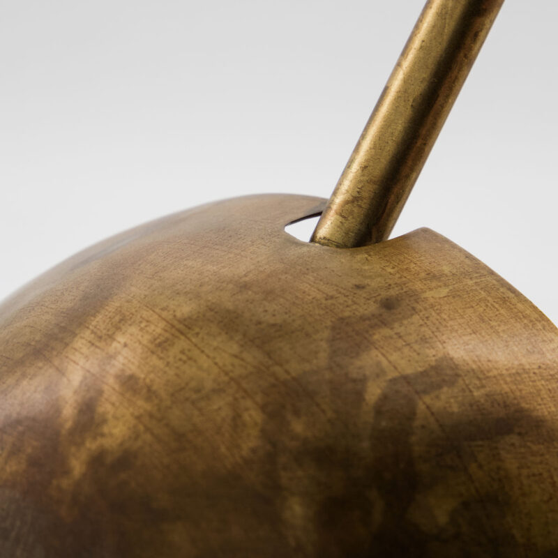 SWAN - veggljós, antik brass - Image 2