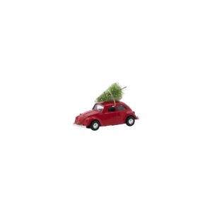 MINI Xmas bíll - rauður