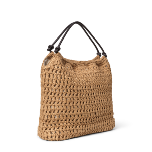 DAY - Creased Straw Taska, beige