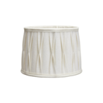 SOFIA PLISSÉ stygn - Lampaskermur, 20cm cream