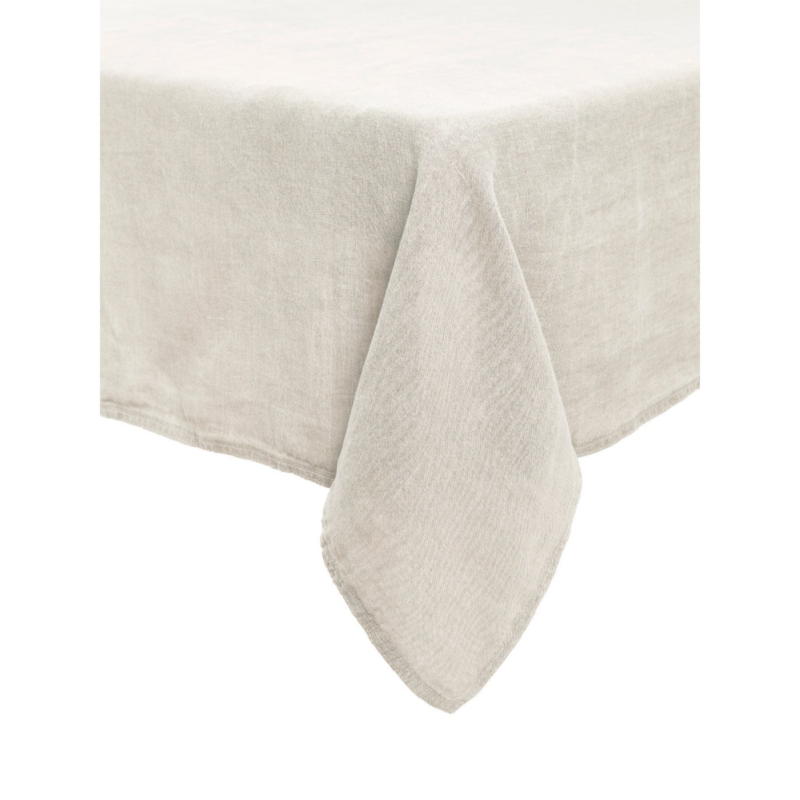 JULIE -  Borðdúkur, 145x280cm Linen/white