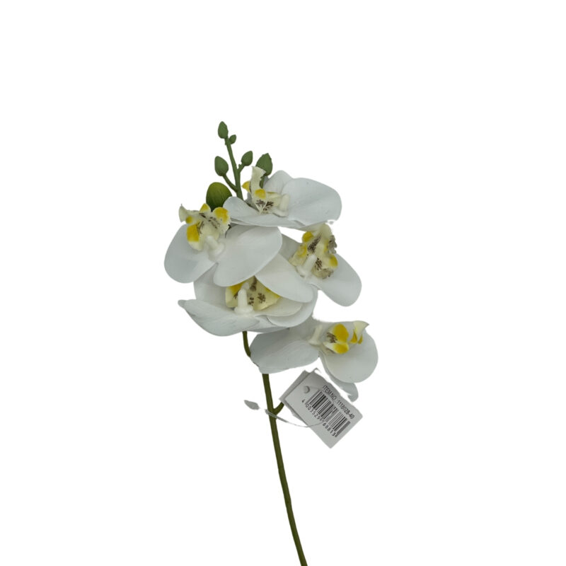 Orkide - hvít h:27cm - Image 2