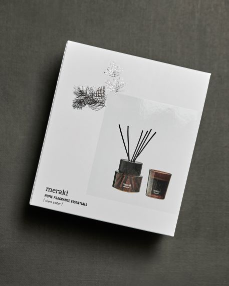 Gjafabox silent amber kerti/ilmst - Image 4