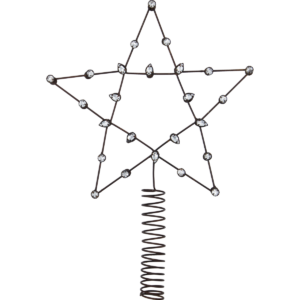CONNECT - Jólatréstoppur, antique copper