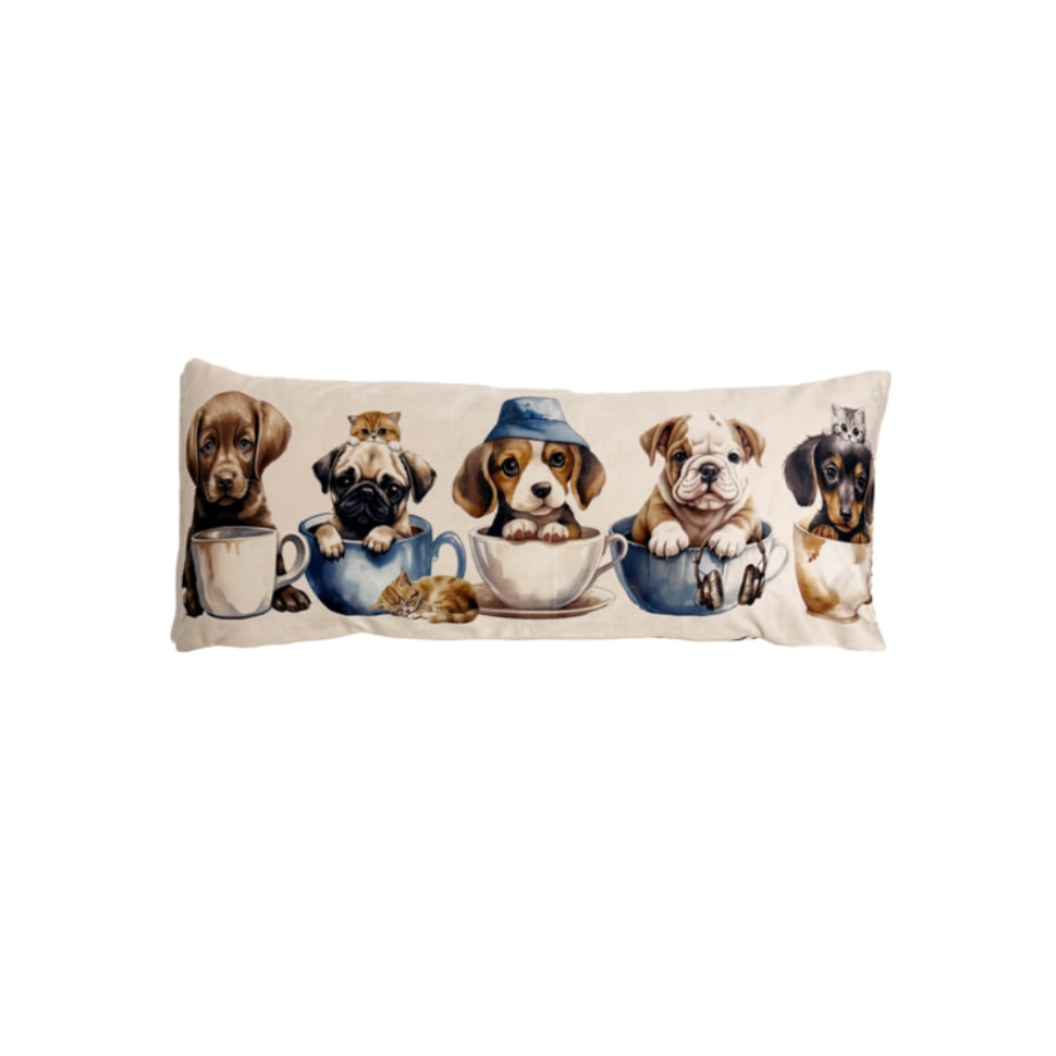 Púði - mini Dogs 25x63cm