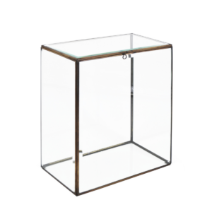 Bisel stór glerbox 25x15x37cm