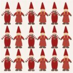 Servíettur - Santa's helpers, 20stk