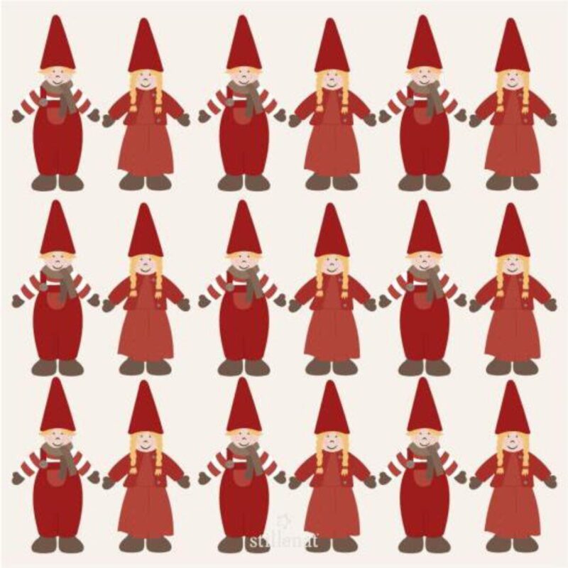 Servíettur - Santa's helpers, 20stk