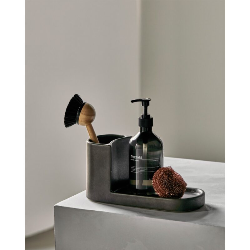 DATURA - dökkur bursta&sápuhaldari, lengri - Image 3