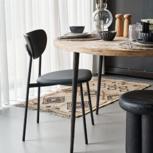 MUST - Stólar, svartir 2 í setti