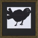 BIRD - Mynd í ramma, 40x40cm