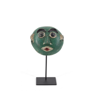 Græn kókos gríma 12x7x30cm