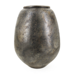 Metallic vasi stór 36x36x48cm -terracott