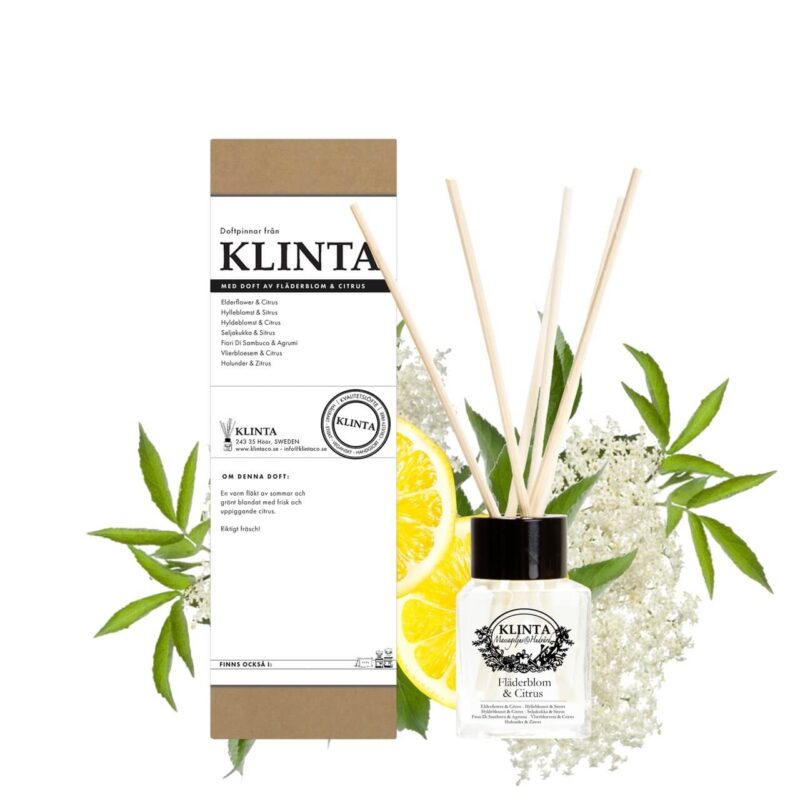 KLINTA - Ilmstangir, Elderblóm/sítrus