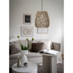 SAIGON - Loftljós natur/grey, 38cm