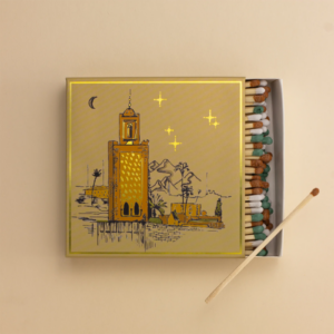MARRAKESH CITY SCAPE - Eldspýtustokkur