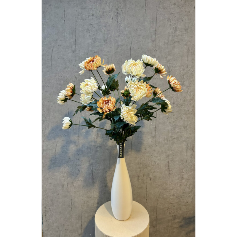 Krýsantemum - krem h: 83cm - Image 3