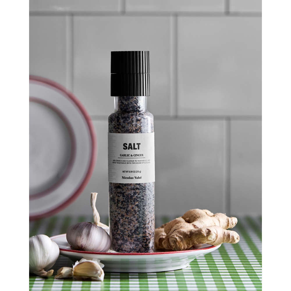 Salt - Hvítlaukur og engifer