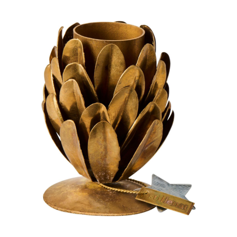 GLORIA - Kertastjaki, brass 6.5cm
