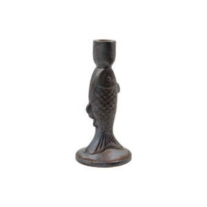 RIO - Kertastjaki, metallic black 20cm