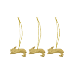 Páska skraut kanína antique brass