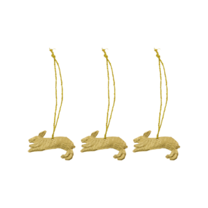 Páska skraut kanína antique brass