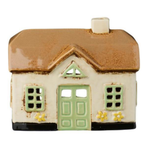 Kertahús - Ebeltoft, græn hurð