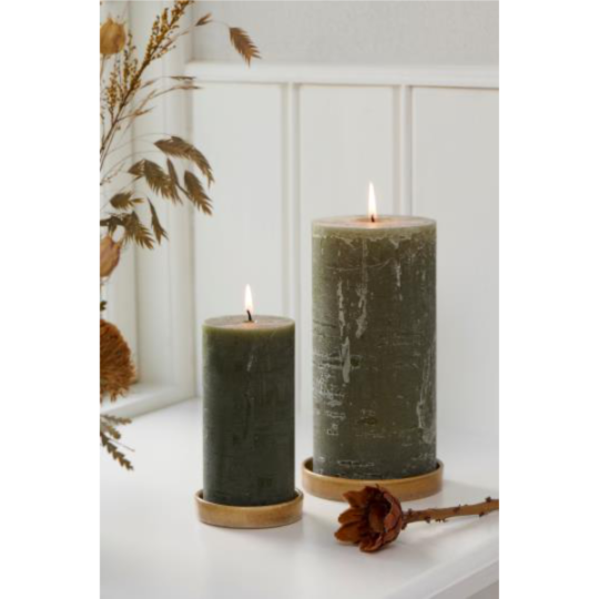 RUSTIC - Kubbakerti, olive green 14x6.8cm - Image 2