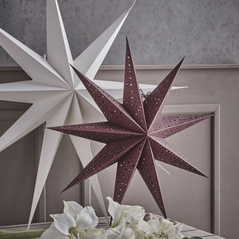 POINT - Pappastjarna, burgundy 60cm - Image 3