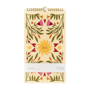 A-journal Fabrique l la Carte Birthday calender -