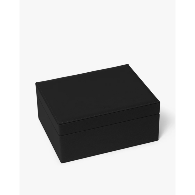 DAY - Saffiano skartgripabox, svart