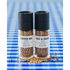 Gjafasett Gull piparmix&gull salt-seeds