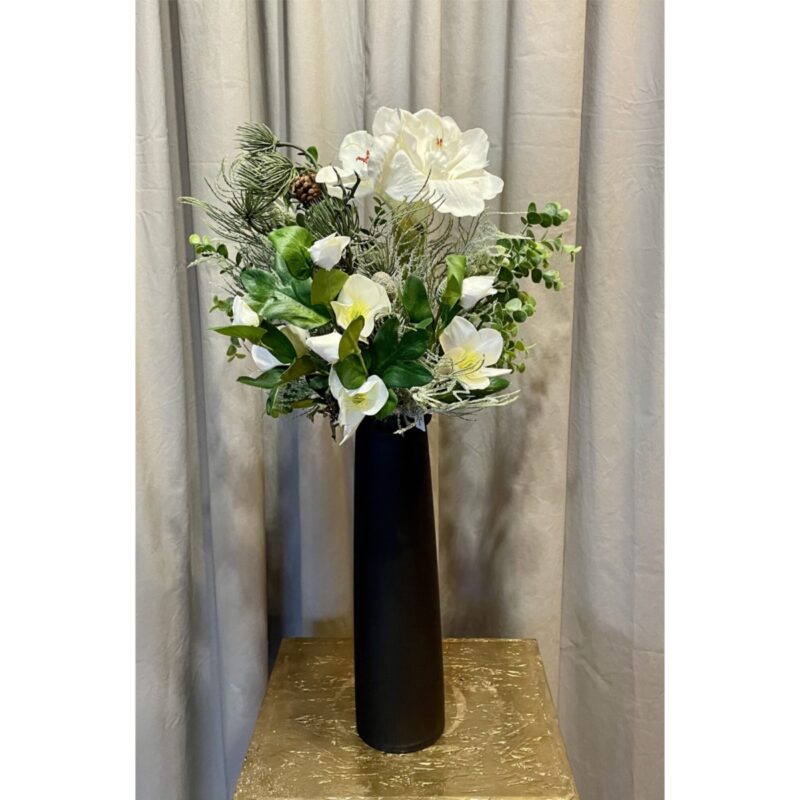 Amaryllis - hvítur h:66cm - Image 4