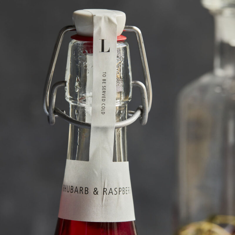 Límonaði - Raspberry & Rhubarb 75cl - Image 2