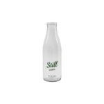 Glerflöskur fyrir sóda og vatn, 1L