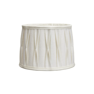 SOFIA PLISSÉ stygn - Lampaskermur, 30cm cream