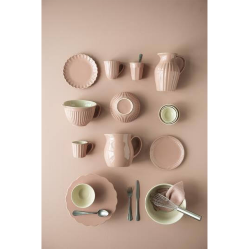 Kökudiskur á fæti - Coral almond - Image 3